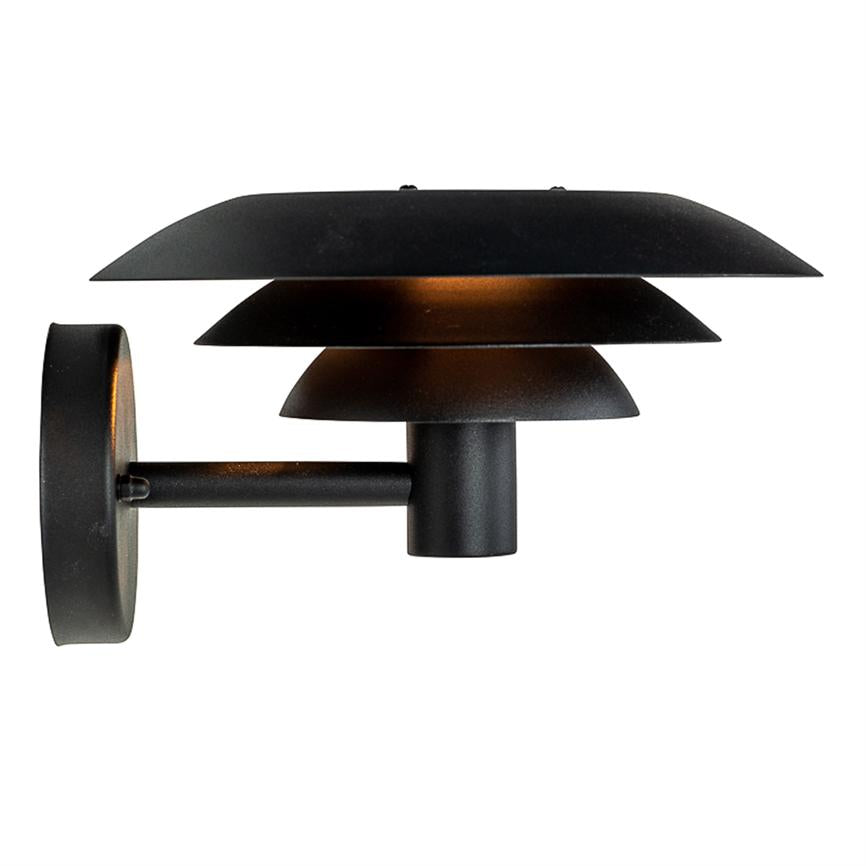 DL25 Outdoor Wall Light - Black – Dyberg Larsen