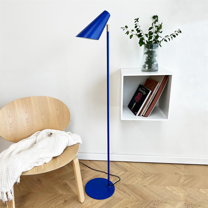 Cale Floor Lamp - Blue – Dyberg Larsen