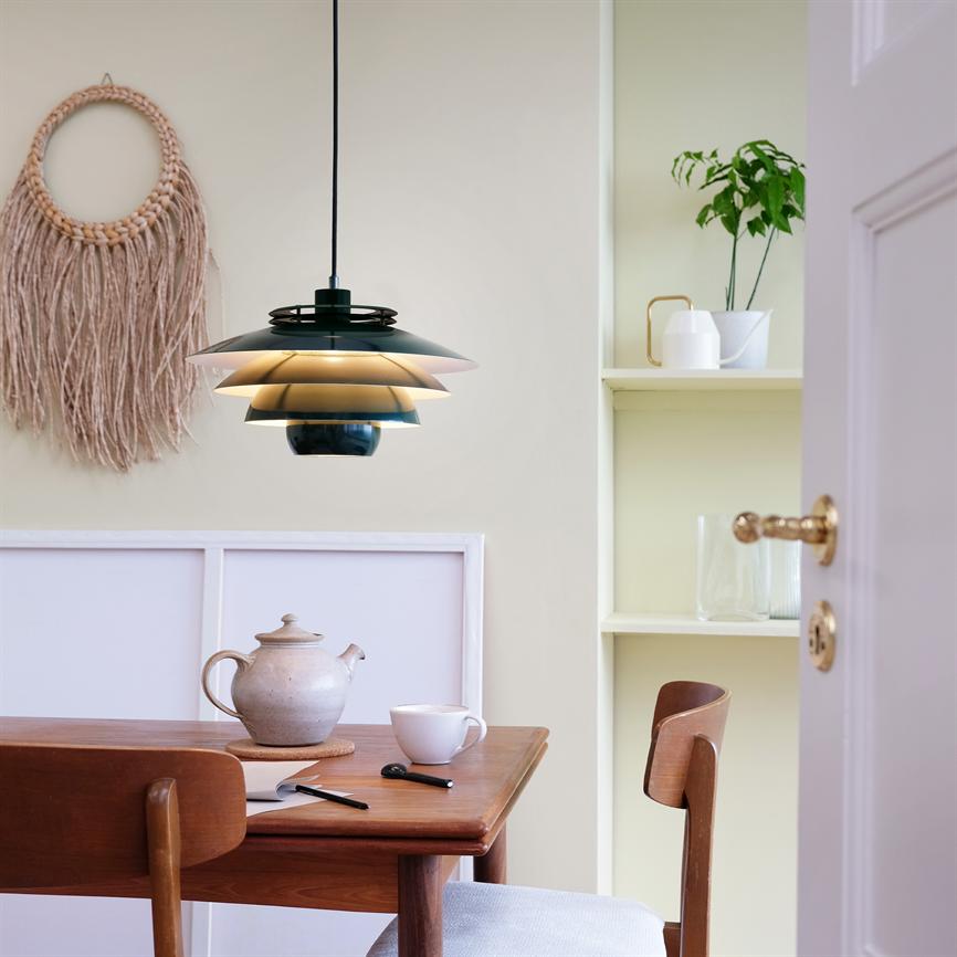 Ejka Pendant Light - Dark green – Dyberg Larsen