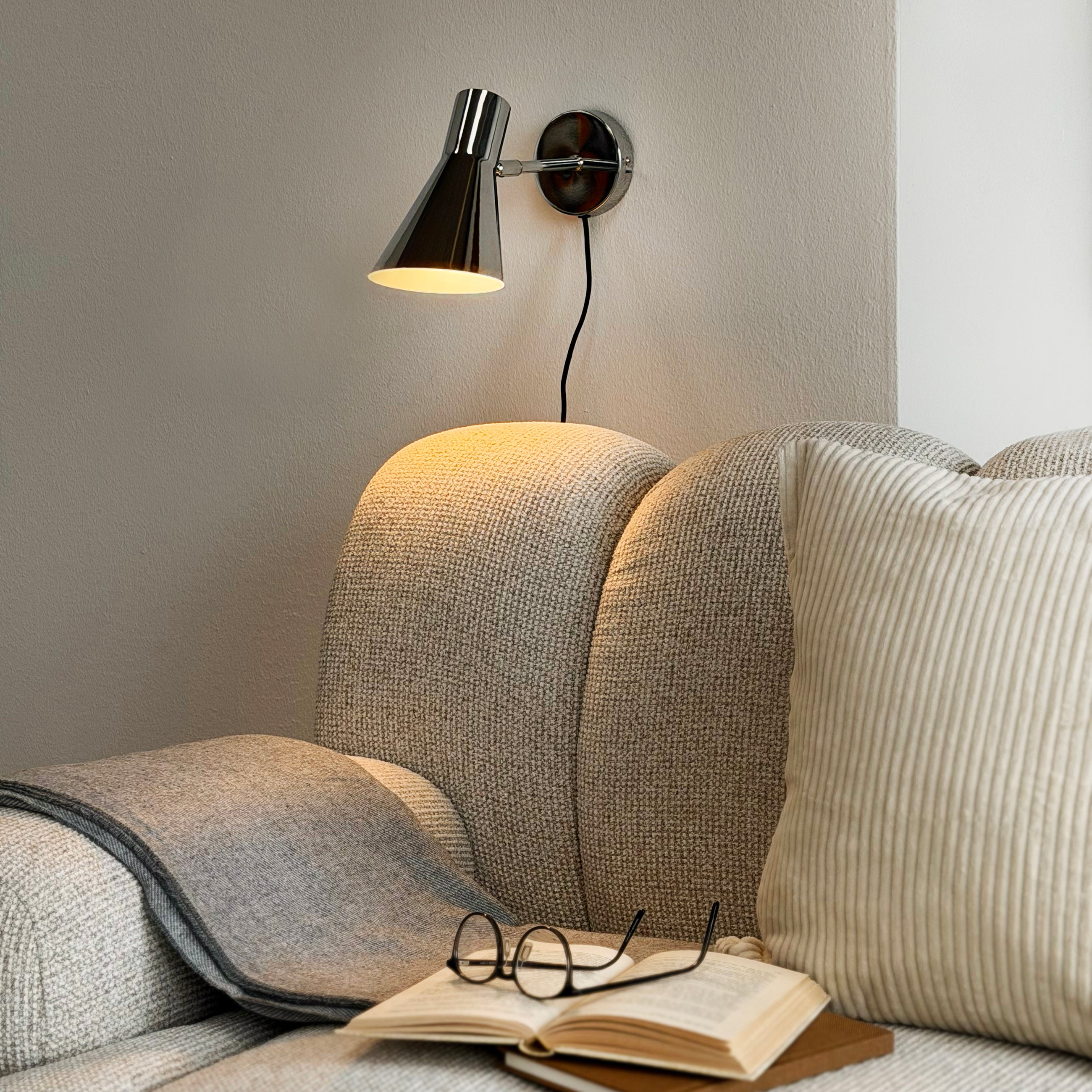 DL12 Wall light - Chrome