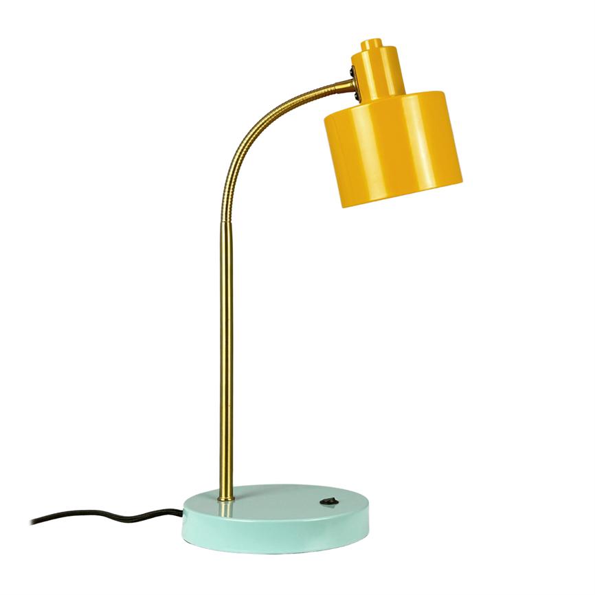 Ocean Flex Table Lamp - Curry/Turquoise – Dyberg Larsen