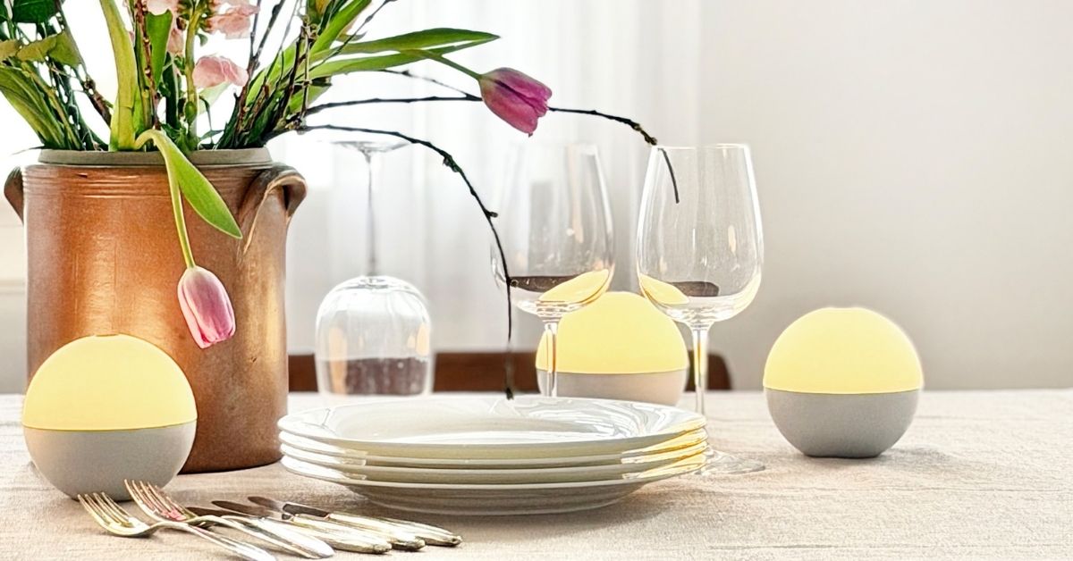 Bordlamper i spisestuen: Ekstra fokuseret belysning