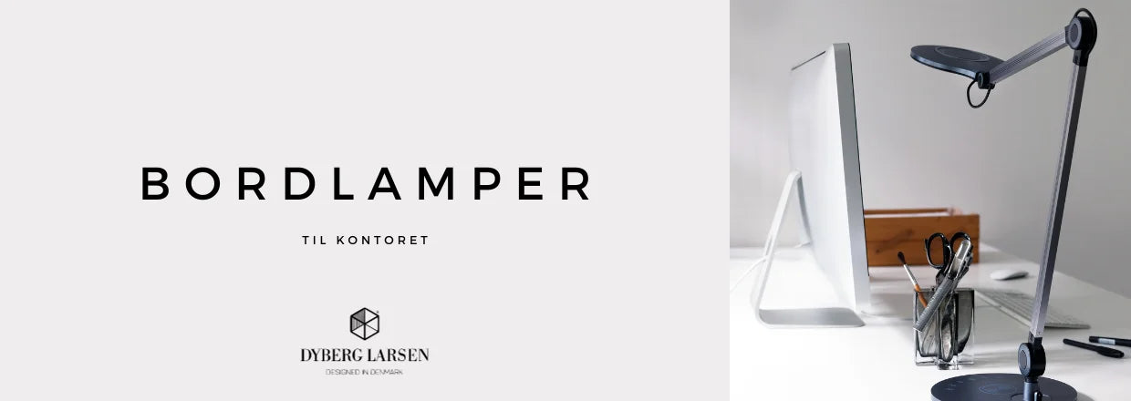 Skab god arbejdsbelysning med bordlamper til kontor