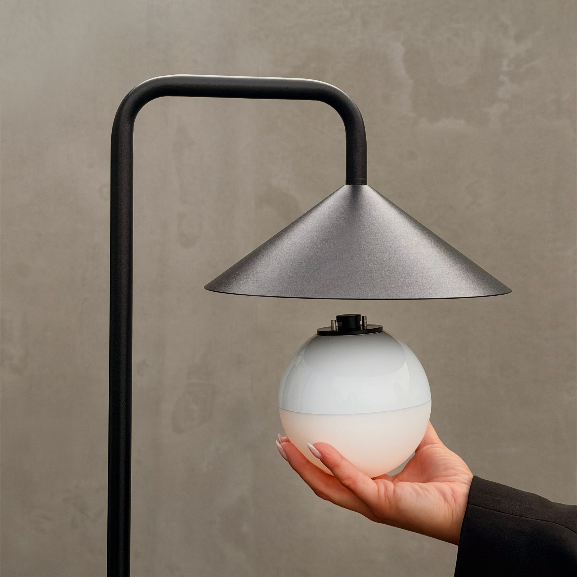 Nova Outdoor Garden Spike With Light Ball And Remote Control