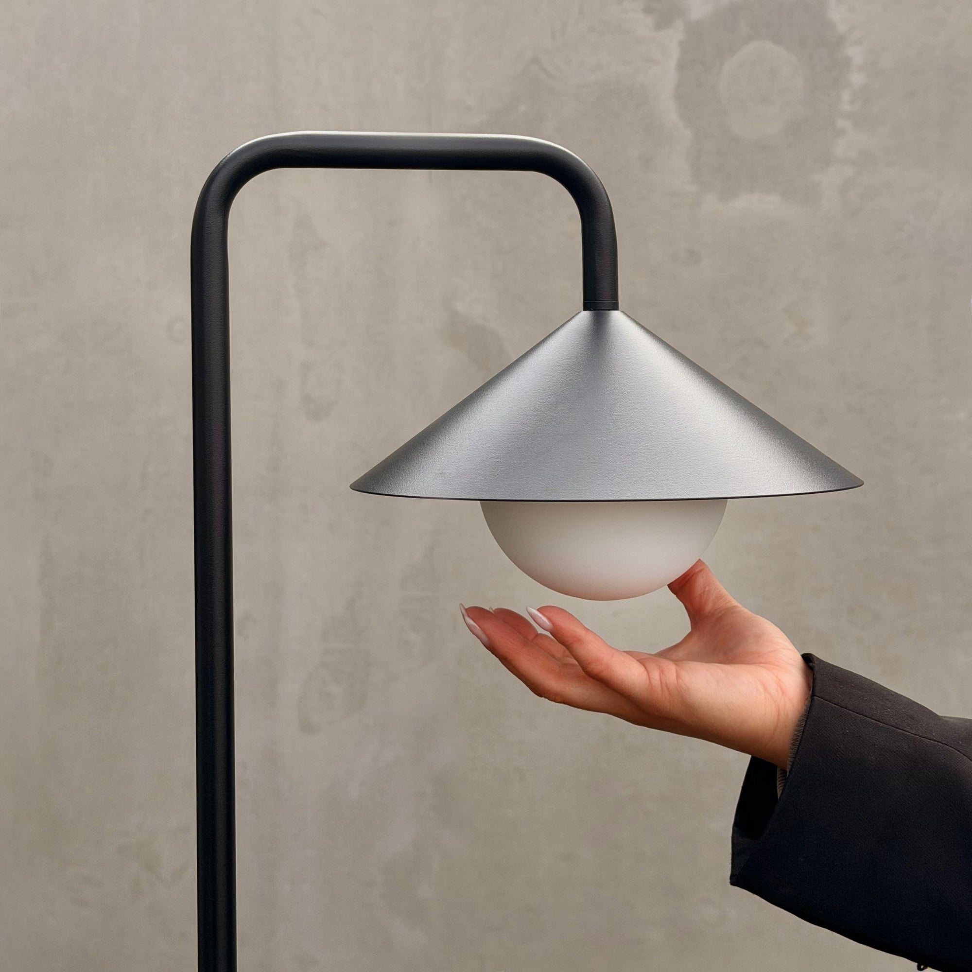 Nova Outdoor Garden Spike With Light Ball And Remote Control