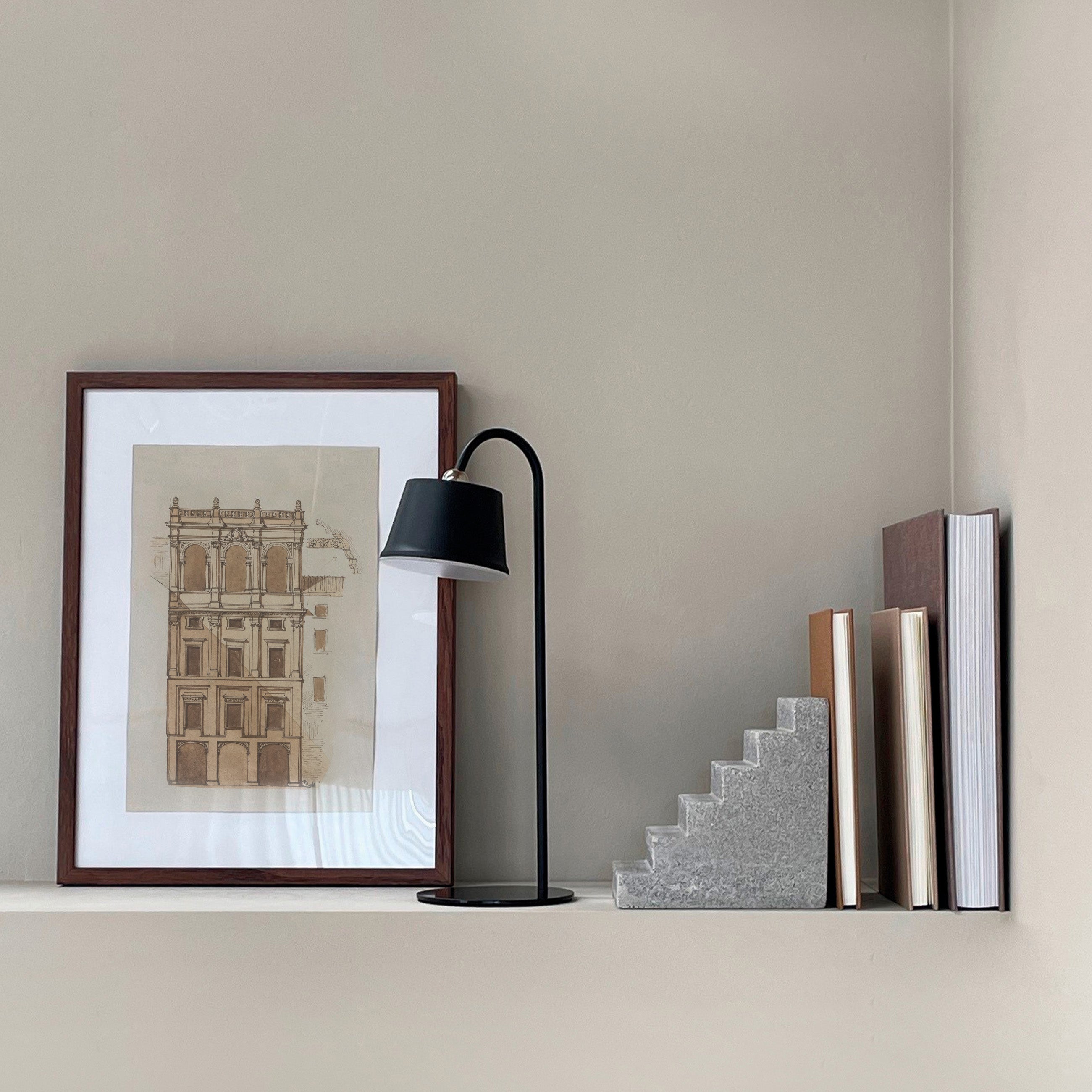 POP LED Rechargeable Table Lamp - Black