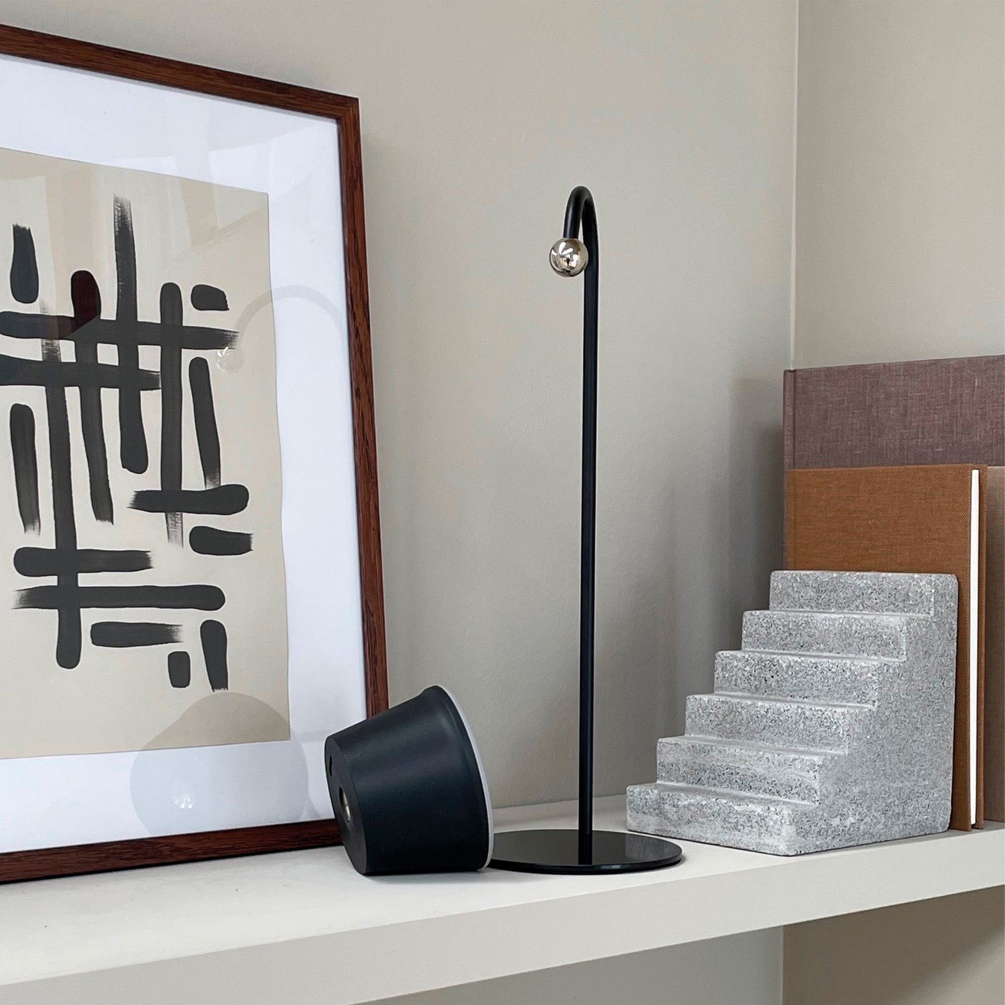 POP LED Rechargeable Table Lamp - Black