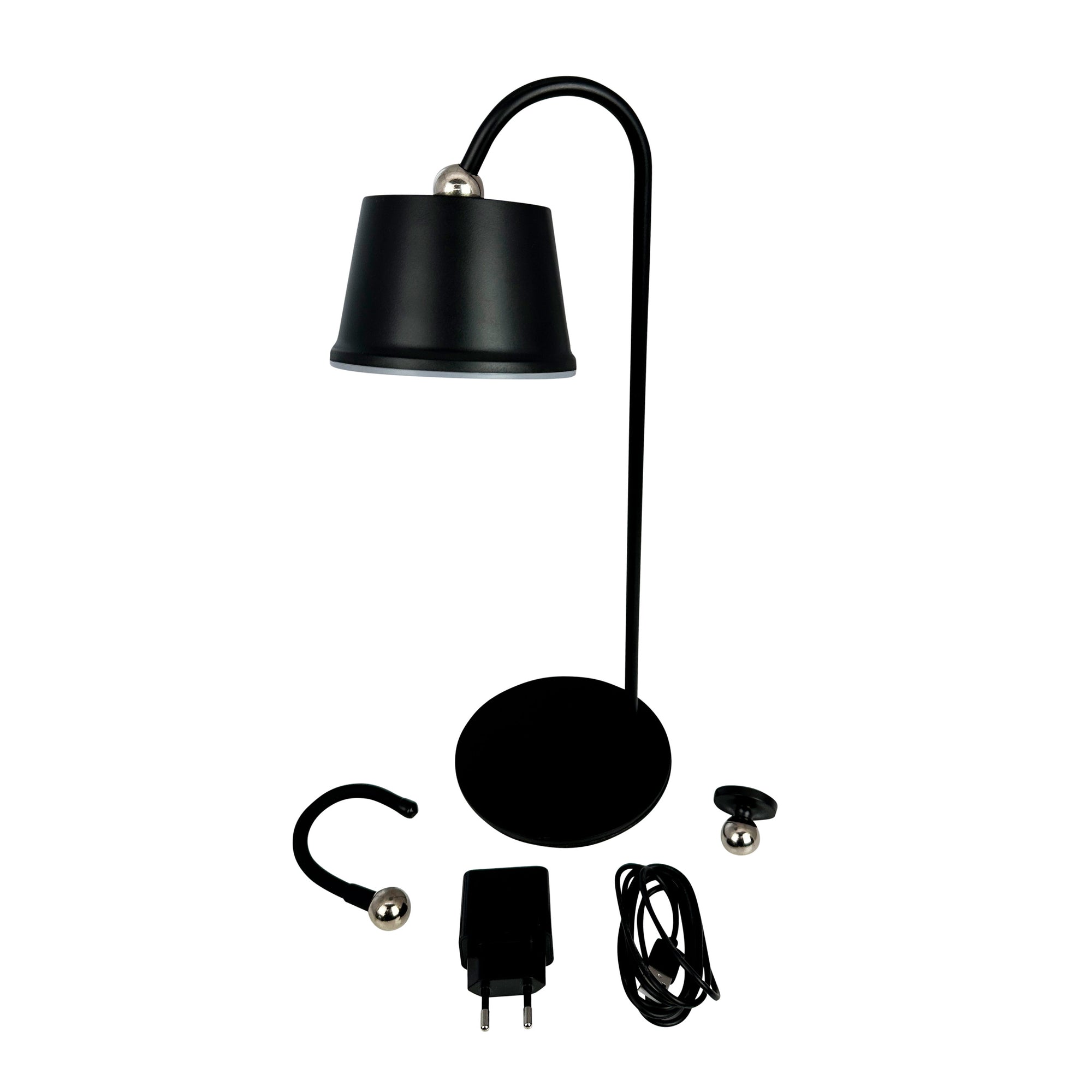 POP LED Rechargeable Table Lamp - Black