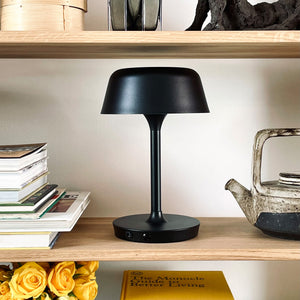Valencia LED Rechargeable Table Lamp - Black