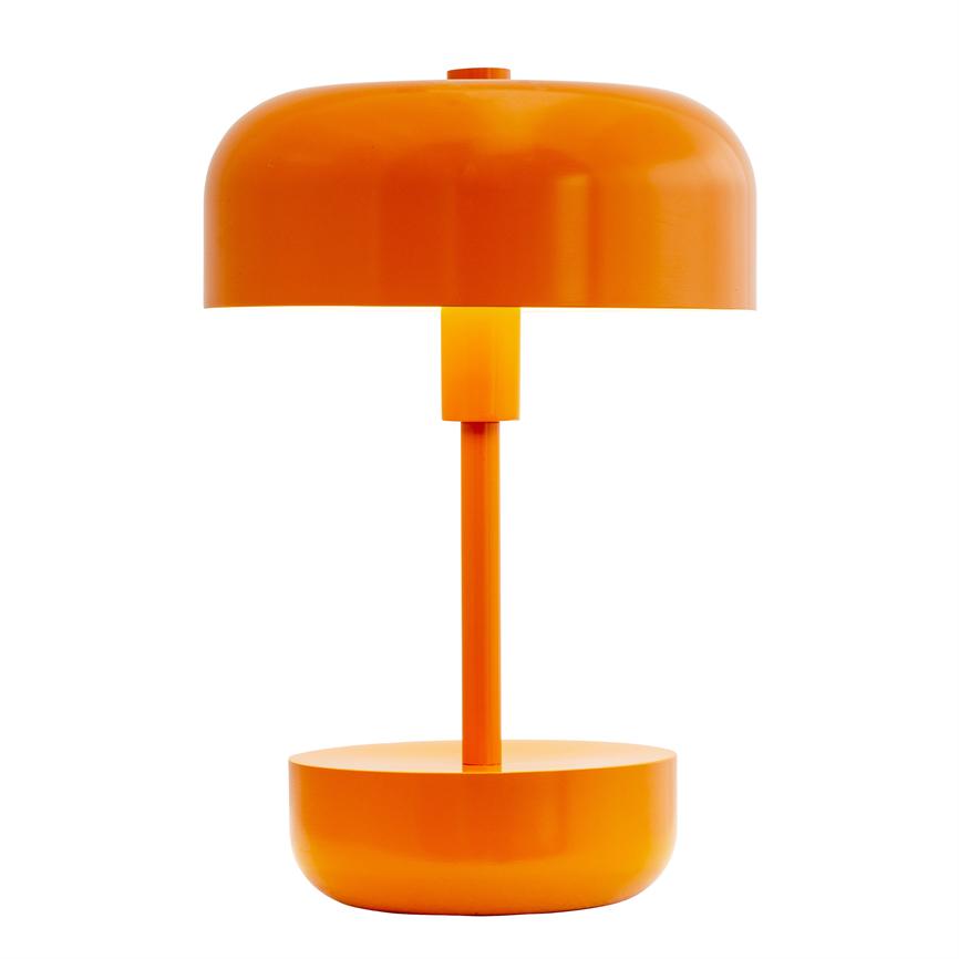 Haipot LED Rechargeable Table Lamp - Orange – Dyberg Larsen