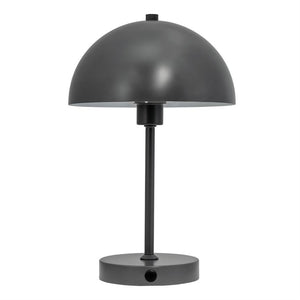 Stockholm LED Rechargeable Table Lamp - Dark Gray