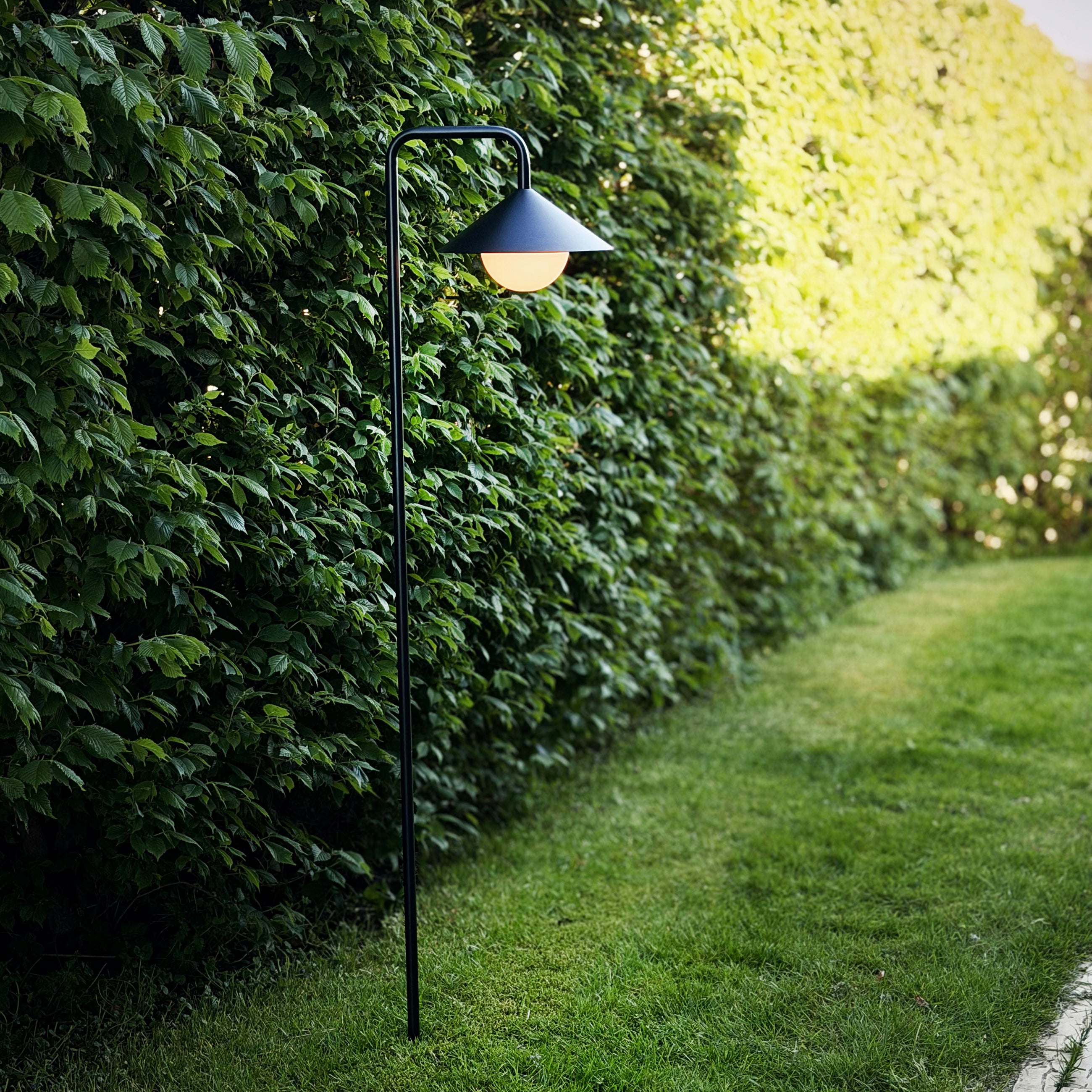Nova Outdoor Garden Spike With Light Ball And Remote Control