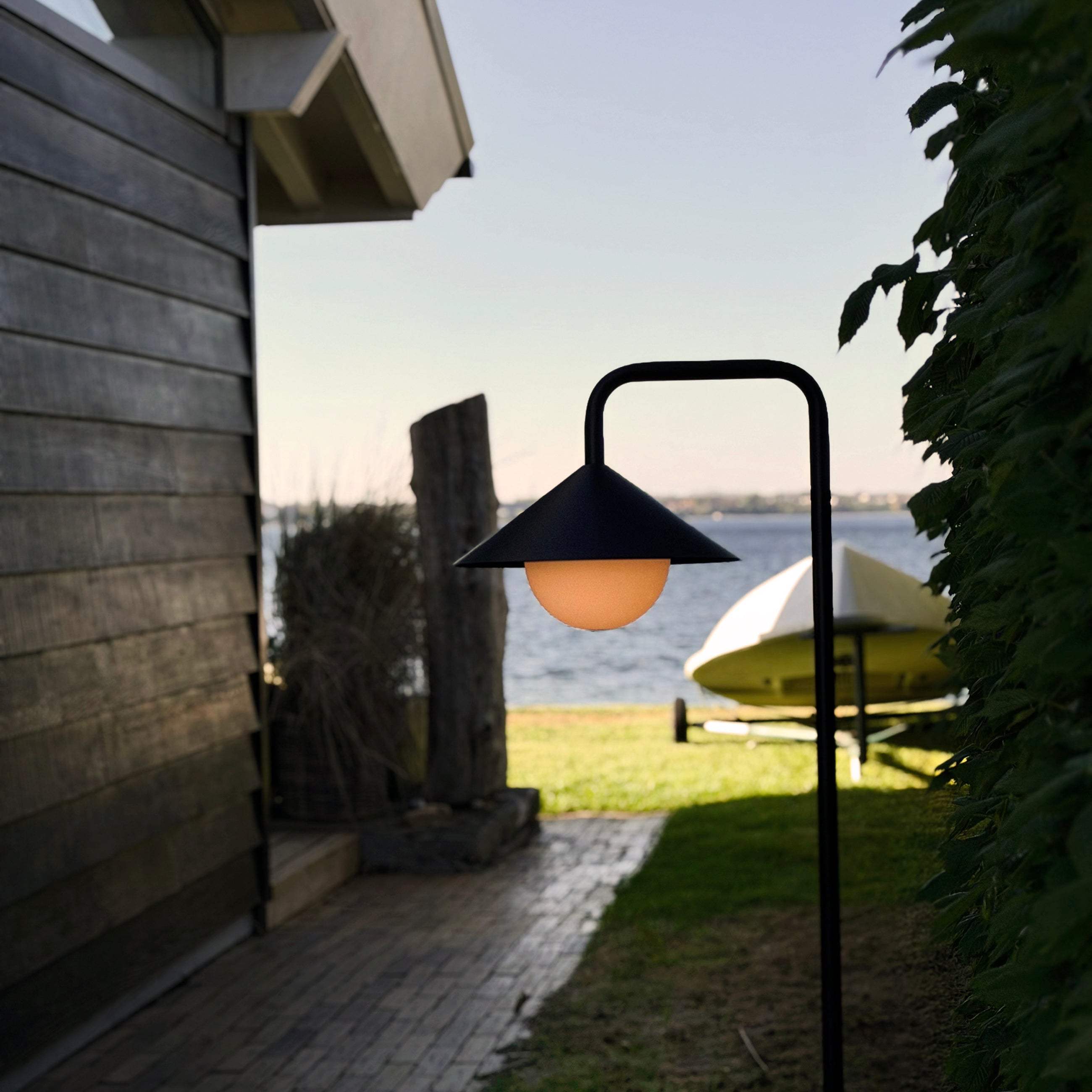 Nova Outdoor Garden Spike With Light Ball And Remote Control