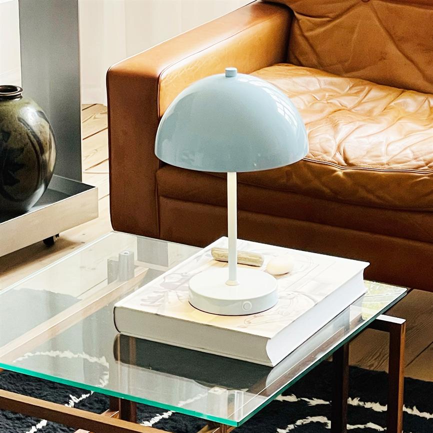 Stockholm LED Rechargeable Table Lamp V. 2.0 - Ice Blue