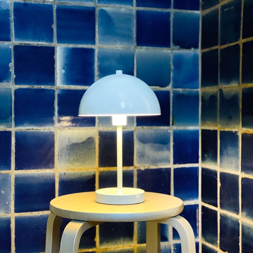 Stockholm LED Rechargeable Table Lamp V. 2.0 - Ice Blue