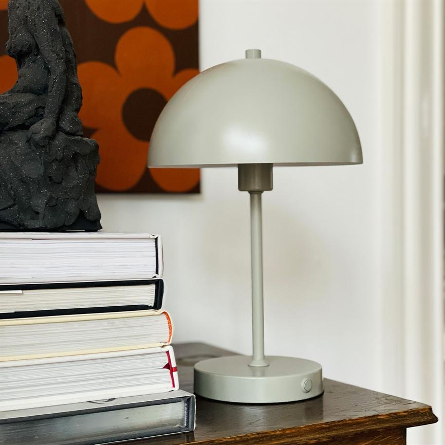 Stockholm LED Rechargeable Table Lamp V. 2.0 - Cool Gray