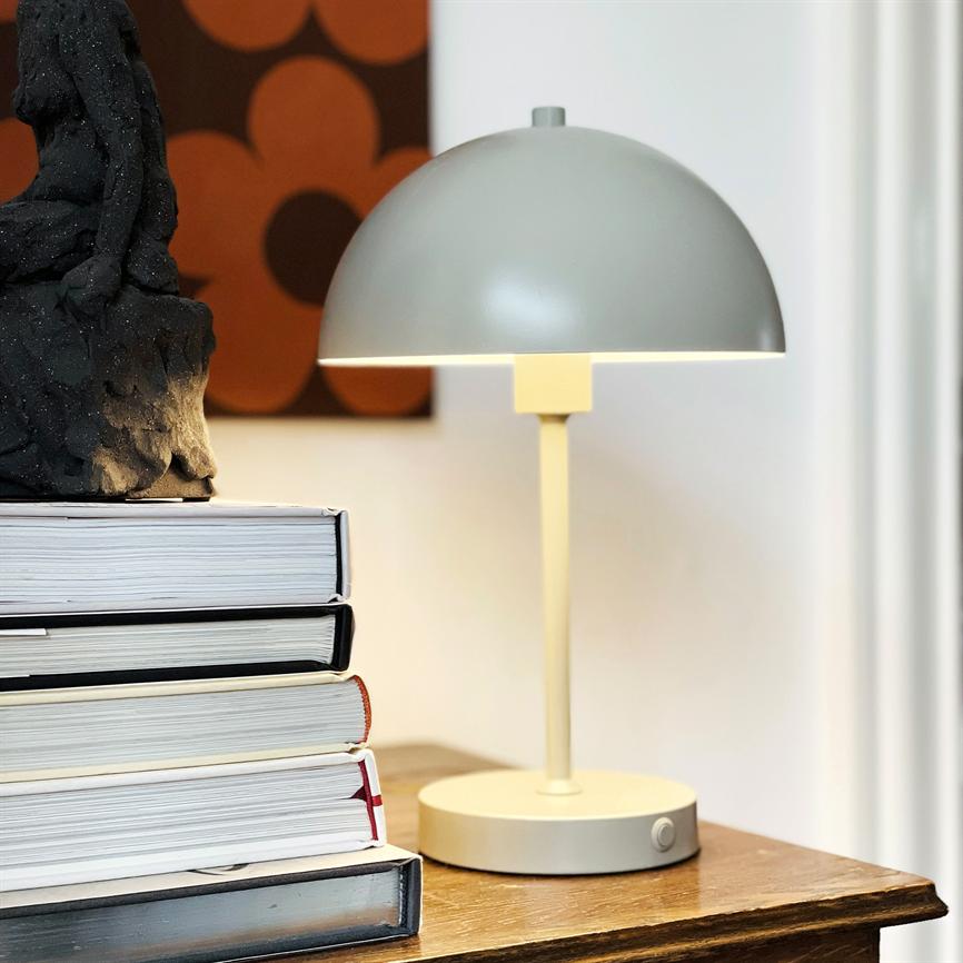 Stockholm LED Rechargeable Table Lamp V. 2.0 - Cool Gray