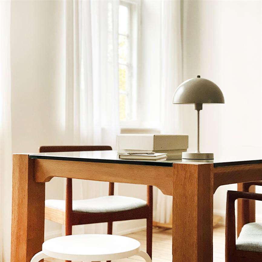 Stockholm LED Rechargeable Table Lamp V. 2.0 - Cool Gray