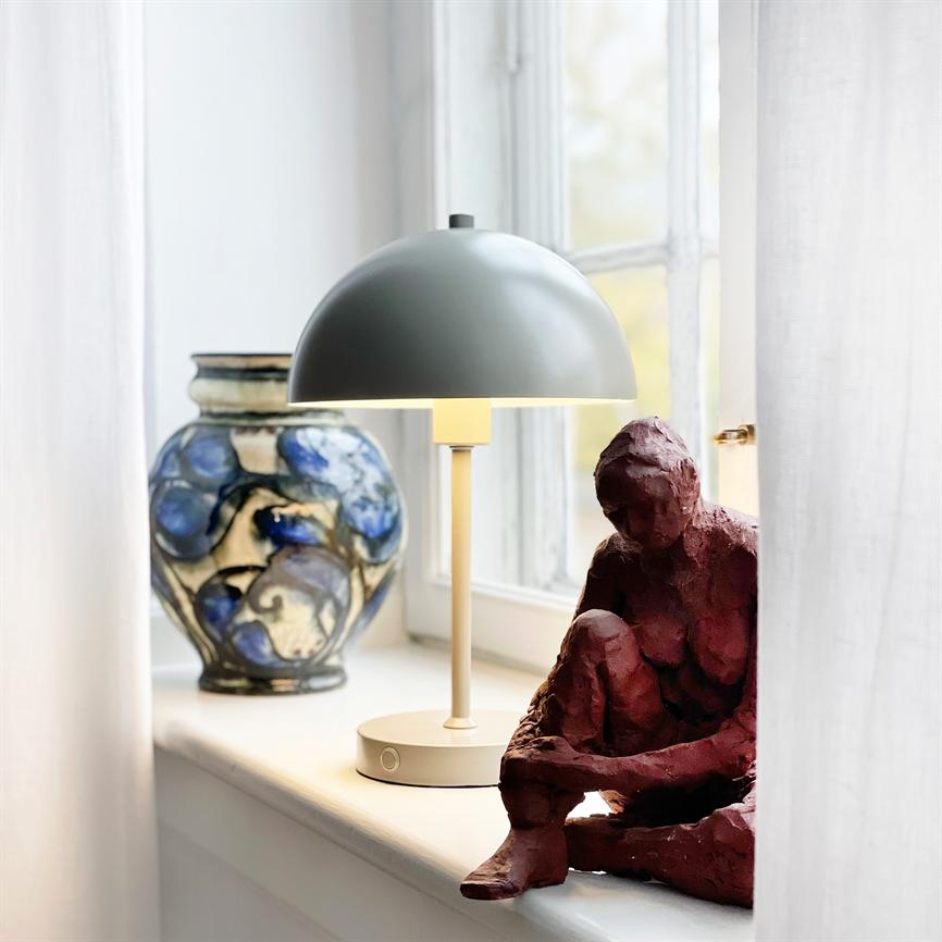 Stockholm LED Rechargeable Table Lamp V. 2.0 - Cool Gray