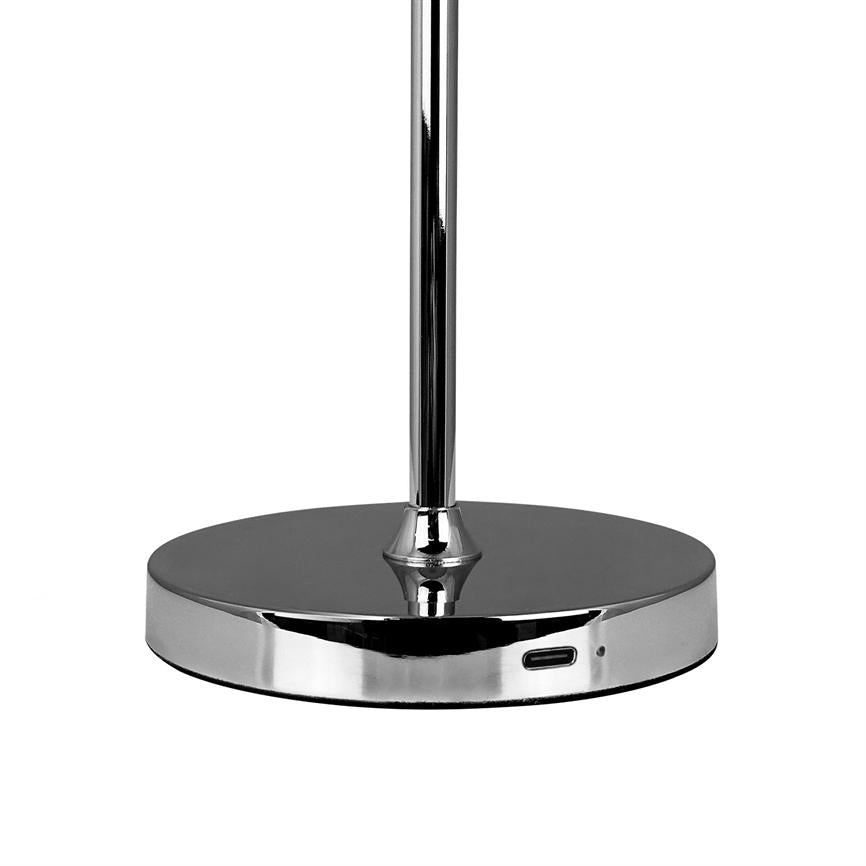 Starlight LED Rechargeable Table Lamp - Chrome