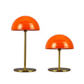 Orange/ Brass