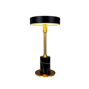 Starlight LED Mini Genopladelig Bordlampe - Sort/Marmor