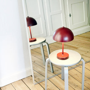 Stockholm LED Rechargeable Table Lamp V.2.0 - Dark red