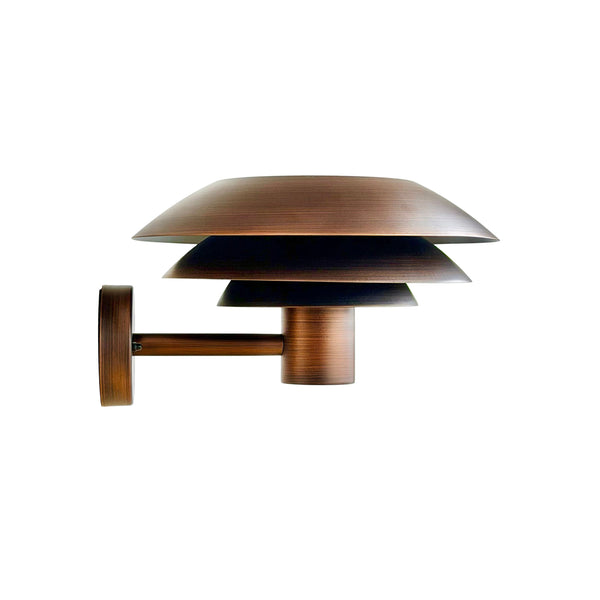 DL31 Outdoor Wall Sconce, Antique Look - Copper – Dyberg Larsen