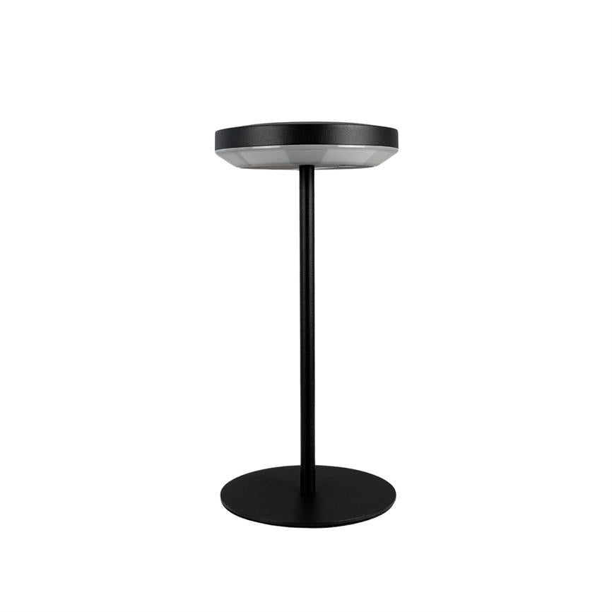 Otera Solar Bordlampe 25 cm -Sort