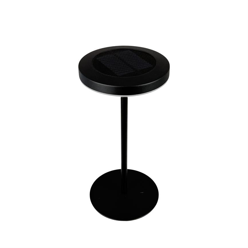 Otera Solar Bordlampe 25 cm -Sort