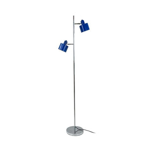 Ocean Floor Lamp - Blue/Chrome