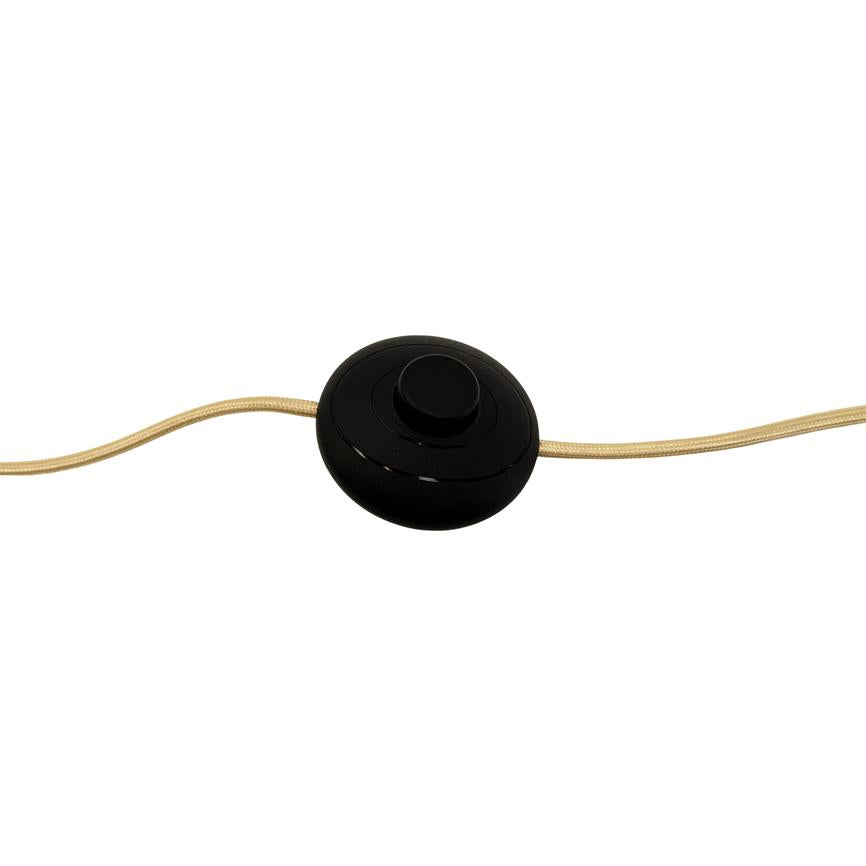 Stockholm Floor Lamp - White/Brass