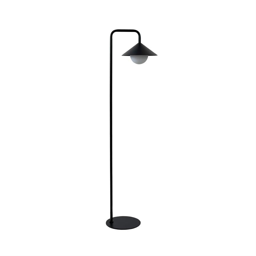 Nova Outdoor Floor Lamp With Light Globe And Remote Control