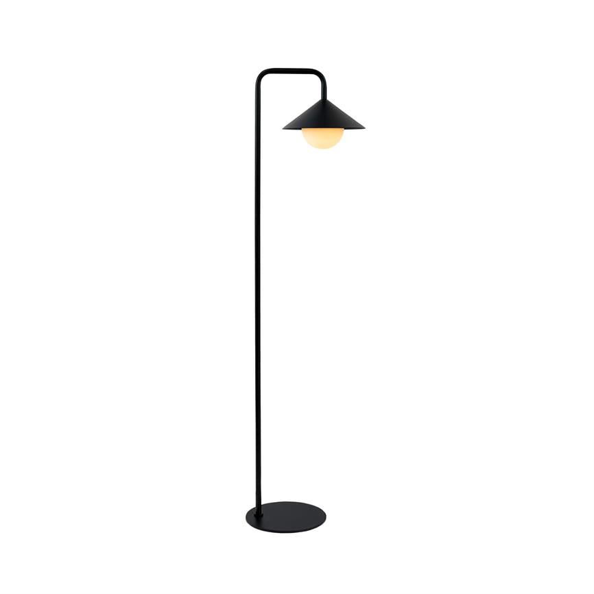 Nova Outdoor Floor Lamp With Light Globe And Remote Control