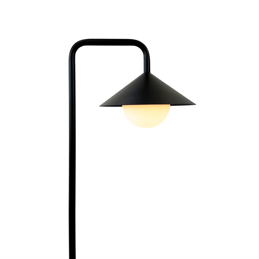 Nova Outdoor Floor Lamp With Light Globe And Remote Control