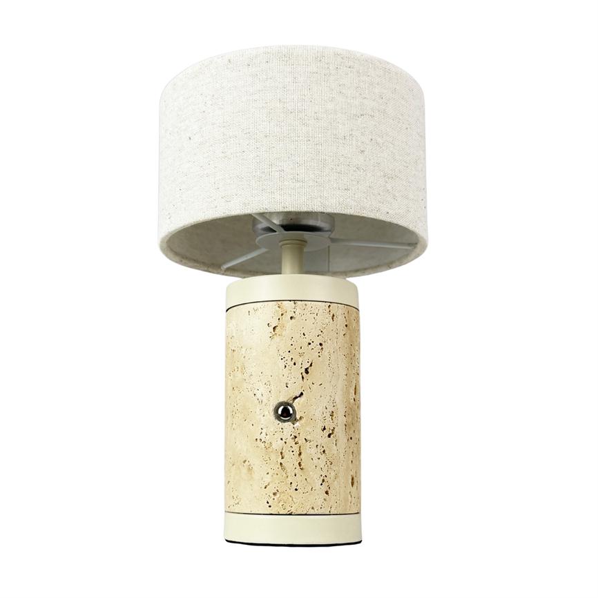 Mellow LED Rechargeable Table Lamp - Trevertin