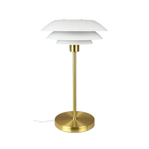 DL31 Table Lamp - White/Brass