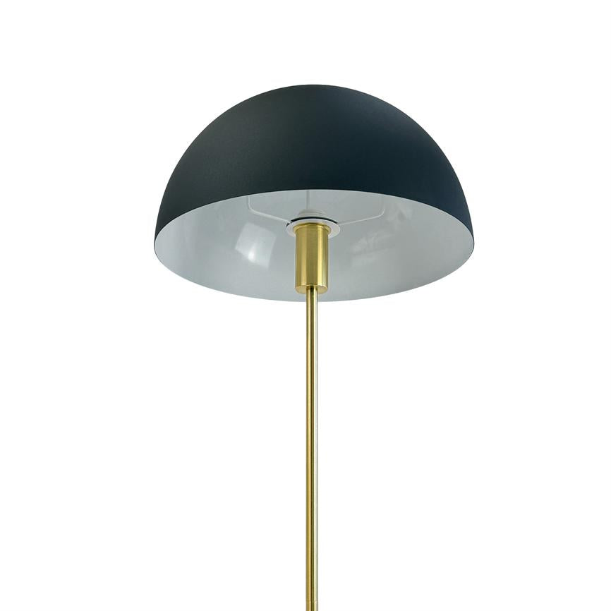 Stockholm Floor Lamp - Black/Brass