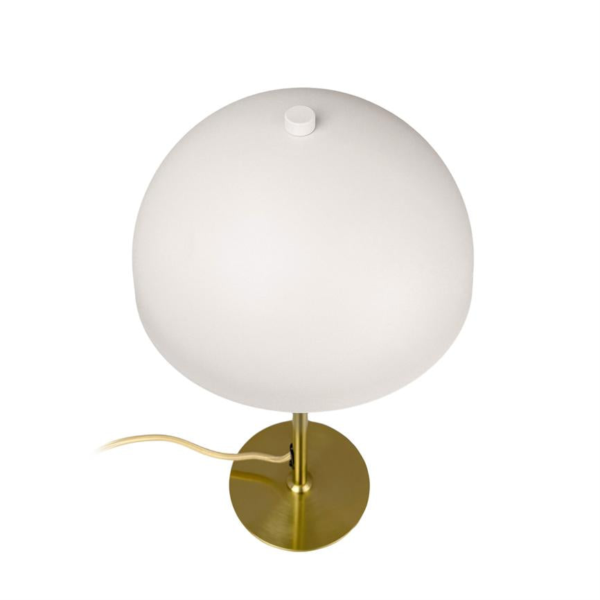 Stockholm Table Lamp - White/Brass