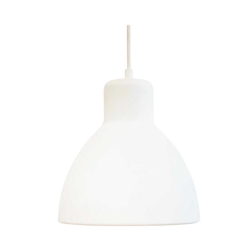 Norden Pendant Light, Medium, White