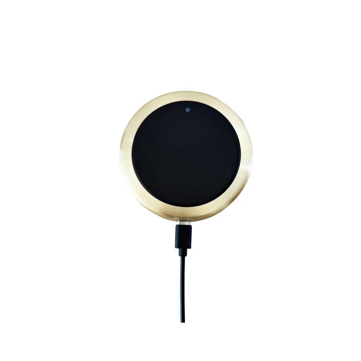 Moovelight Table Lamp with Wireless Charger - Brass